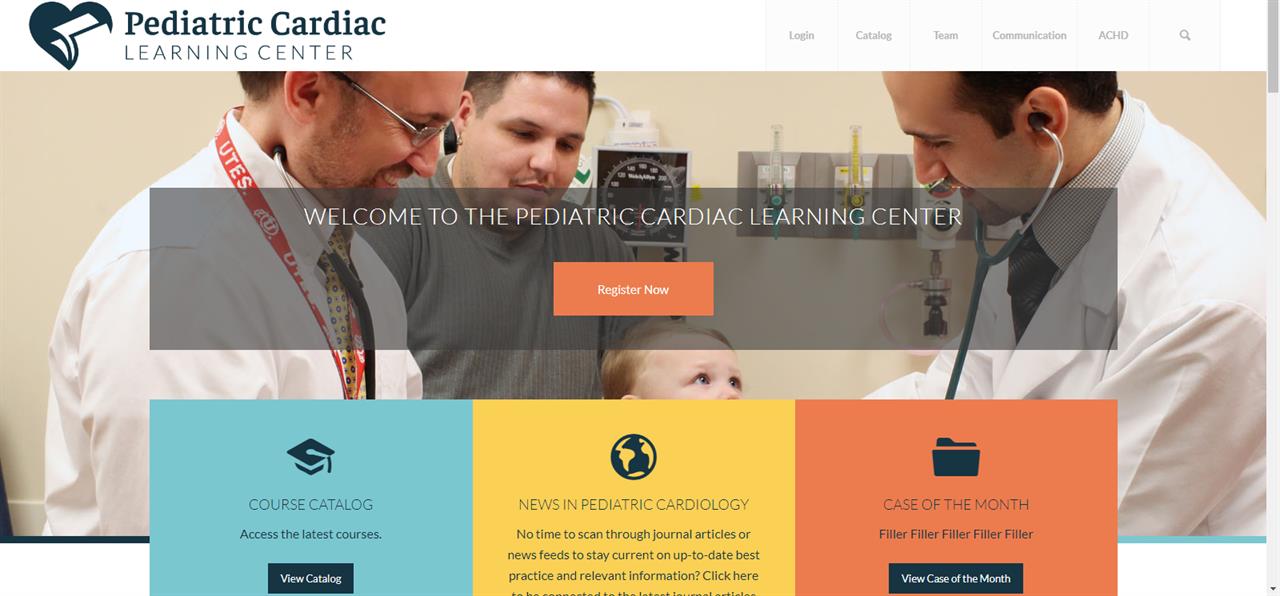 Preview of the Pediatric Cardiac Learning Center
